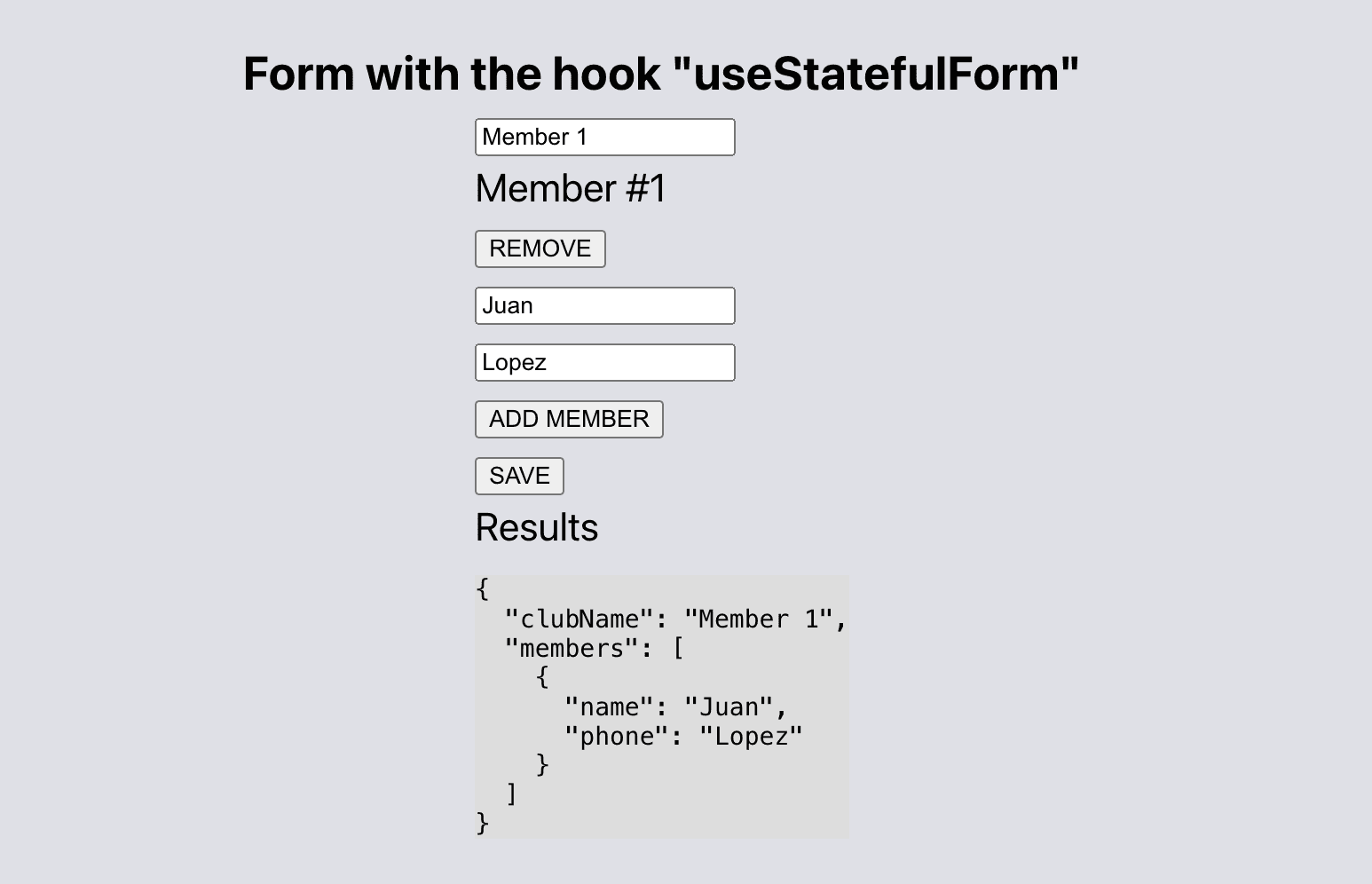 Form state manager (useStatefulForm)